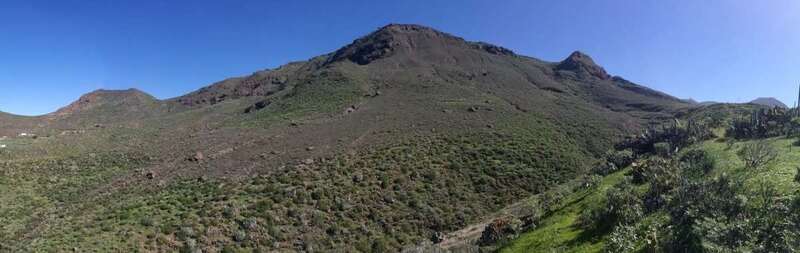 Campo de entrenamiento de Cueva Lapa-Botija de Gáldar (Foto TA)